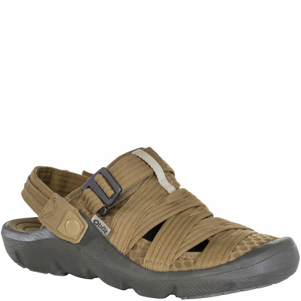 NEW OBOZ men's whakata trail sandal in mustard seed